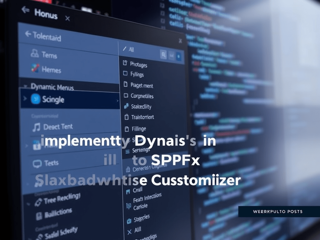 Dynamic Menus in SPFx: Overcoming PnPjs Limitations