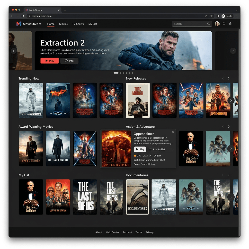 Building a Netflix-Style Movie Catalog with React, TypeScript, Vite, and Fluent&nbsp;UI
