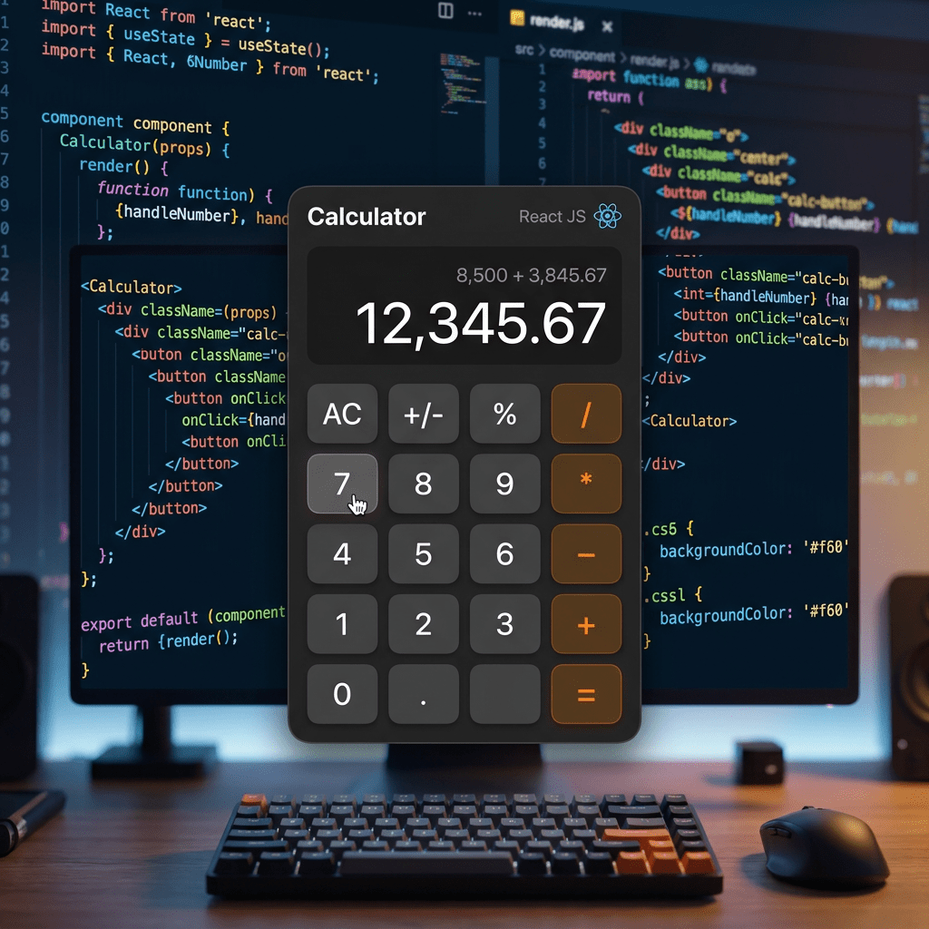 Building a React Calculator with React State, TypeScript, Vite, and Fluent&nbsp;UI