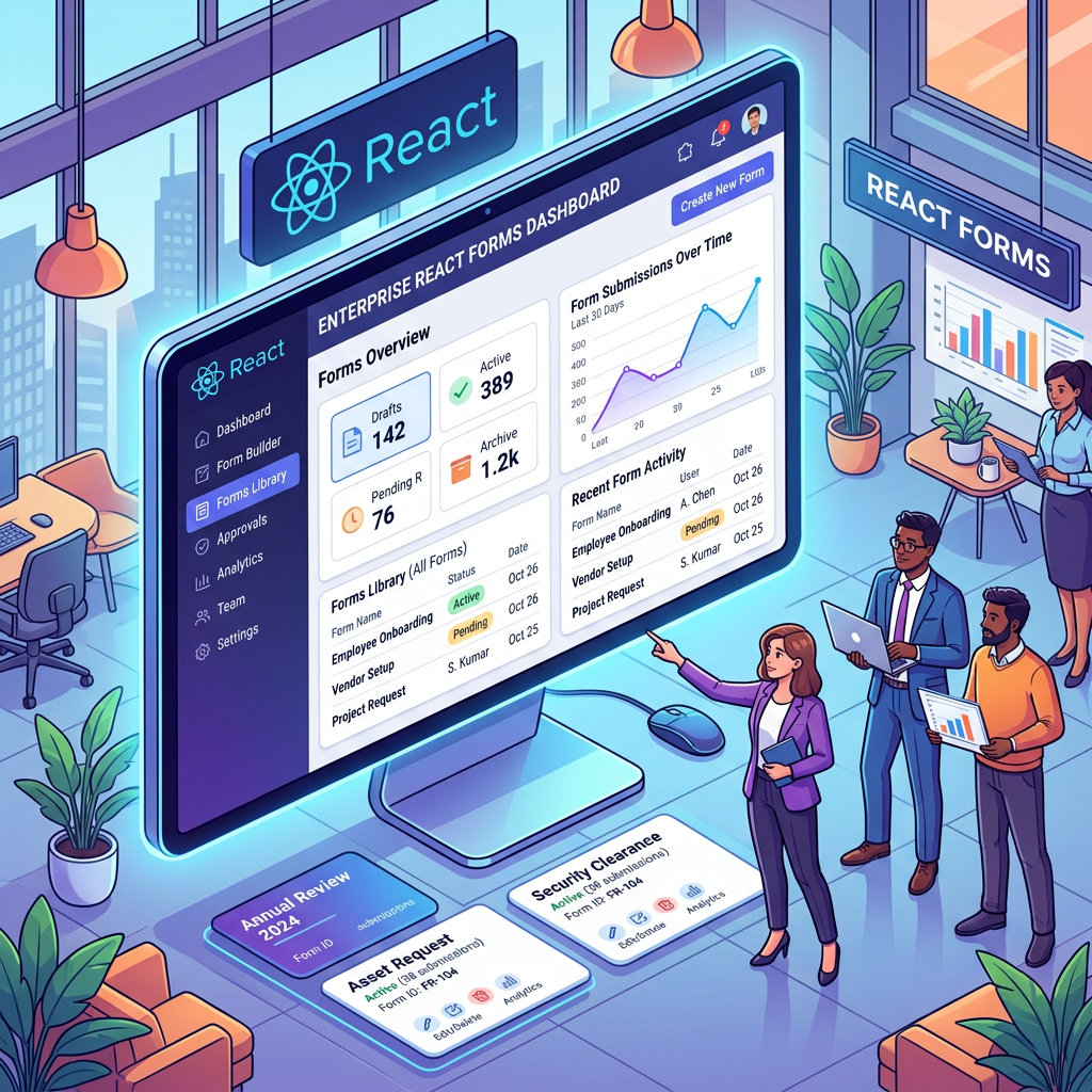 App 42: Corporate Form with React, Fluent UI, TypeScript, and Vite