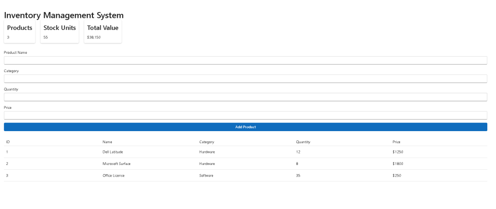 App 84 — Inventory Management&nbsp;System