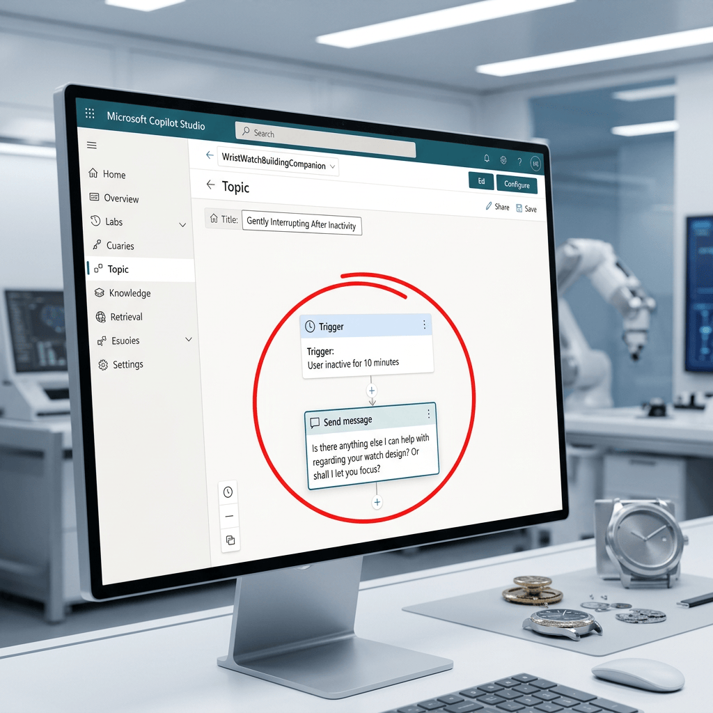 Using an Inactivity Trigger in Microsoft Copilot Studio to Re-Engage the&nbsp;User